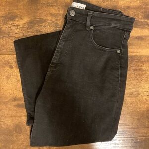 Loft High Rise Curvy Skinny Jeans